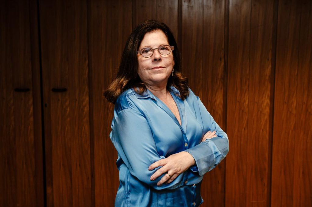 Presidente da ABRH-RJ, Lucia Madeira.