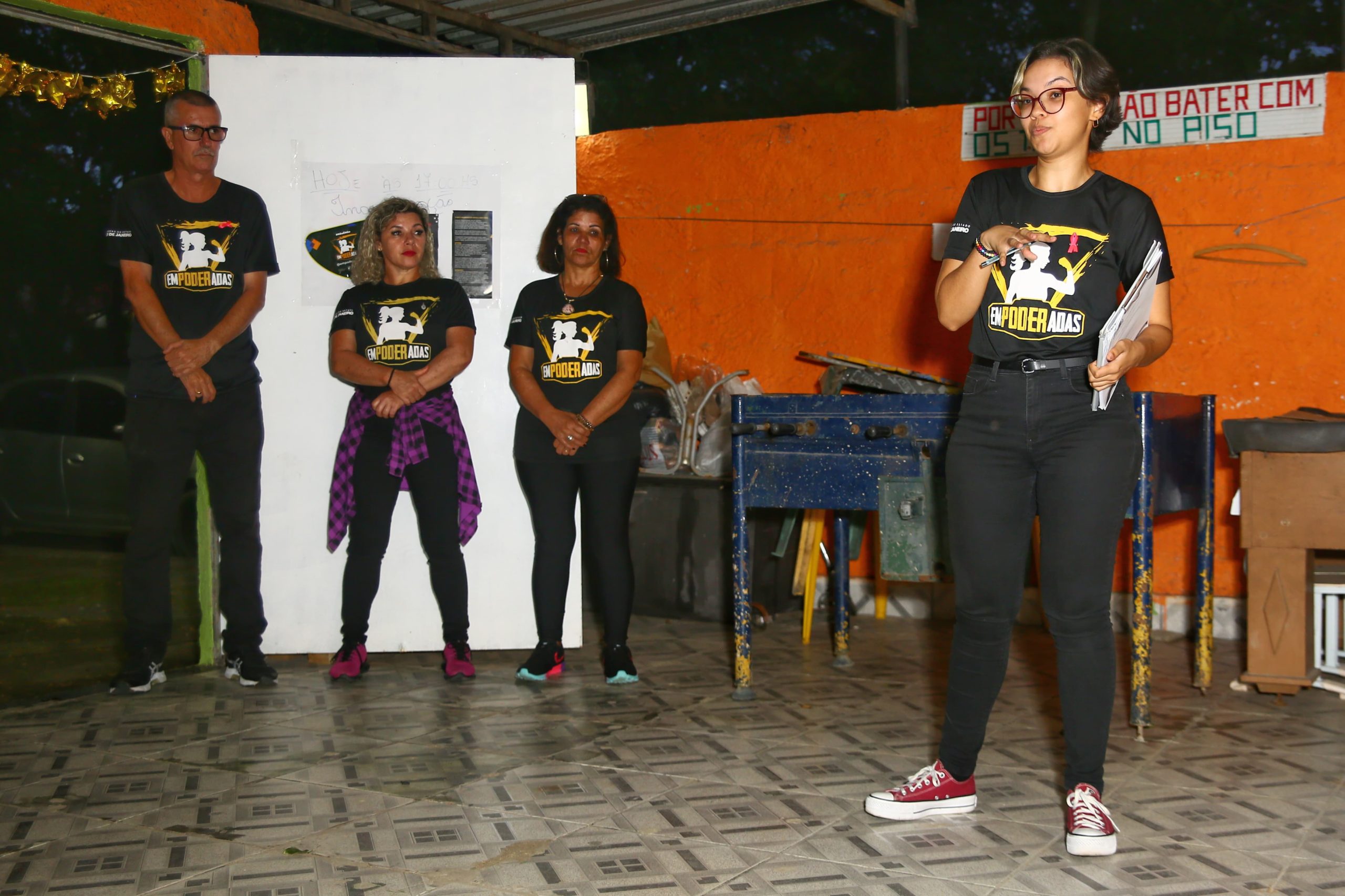 Comunidade Urucânia, na Zona Oeste do Rio, ganha polo do Programa Empoderadas, do Governo do Estado (Foto: Divulgação)