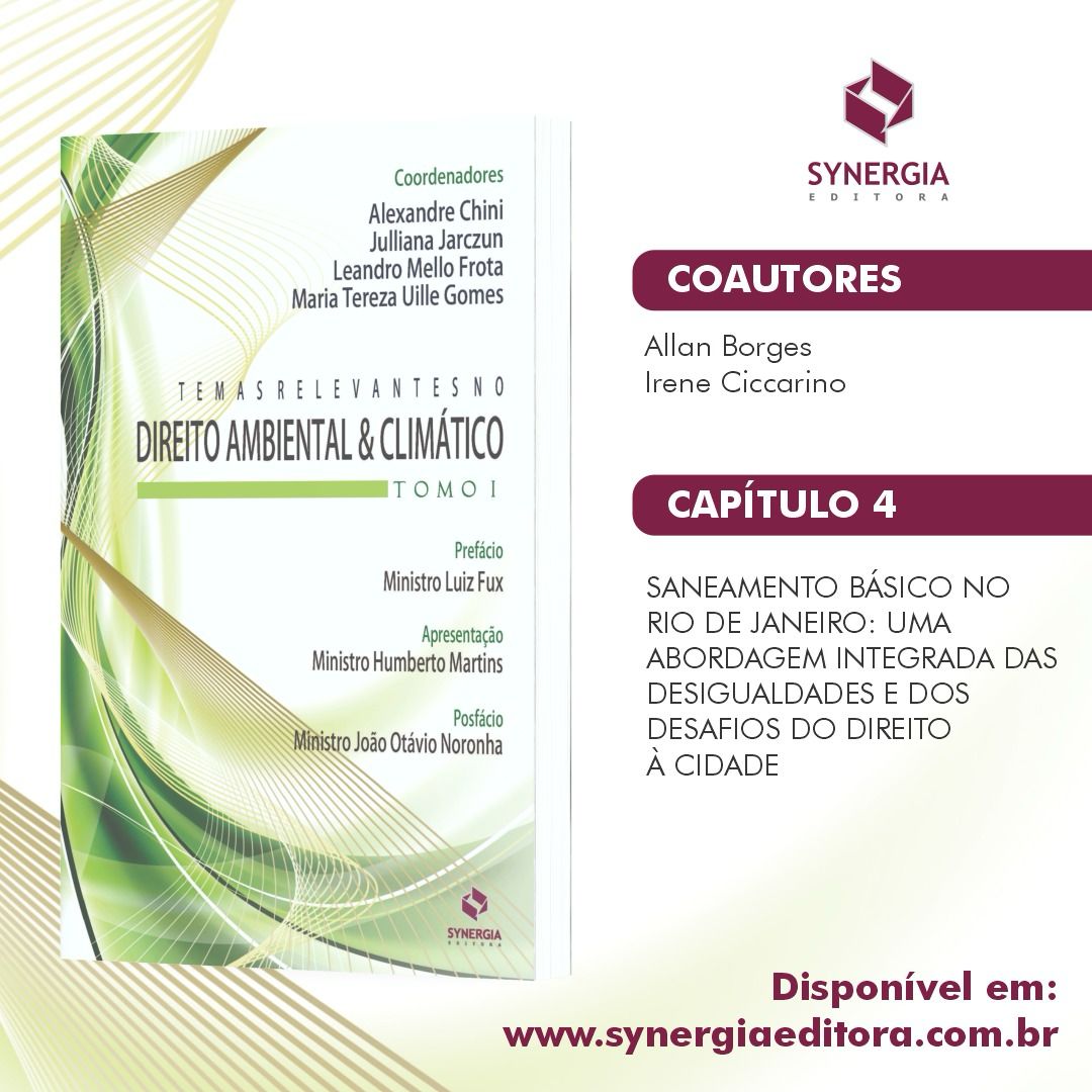 Livro sobre direito ambiental reúne ministros e promete revolucionar temática