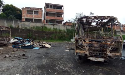 Ônibus incendiado na Zona Oeste do Rio