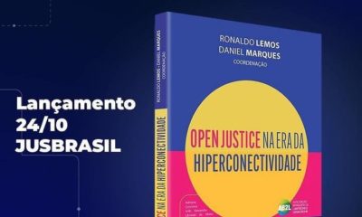 Ministro Luiz Fux do STF prefacia o livro 'Open Justice na Era da Hiperconectividade' da AB2L (Foto: Divulgação)