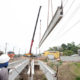 Secretaria de Infraestrutura e Obras Públicas instala vigas e laje da Ponte de Iguá, em Itaboraí