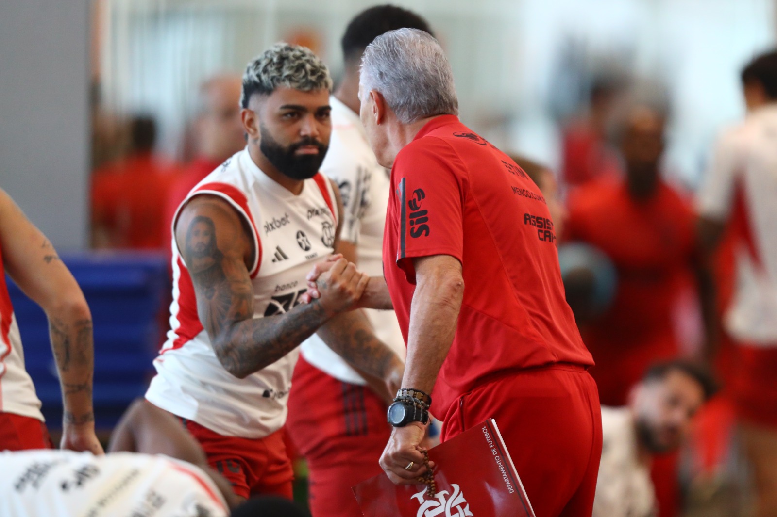 Gabigol e Tite