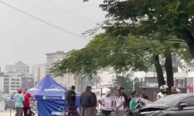 mulher morre após ser atropelada na enseada de Botafogo