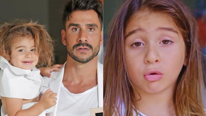 Filho de Julio Rocha muda o visual após cansar de ser confundido com menina