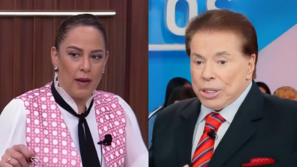 Silvia Abravanel e Silvio Santos