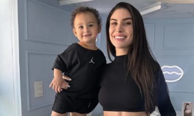 Bianca Andrade e o filho