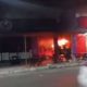 Incêndio em pizzaria na Baixada Fluminense