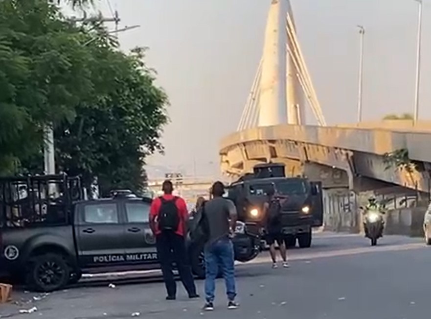 Operação da Polícia Militar no Complexo da Maré
