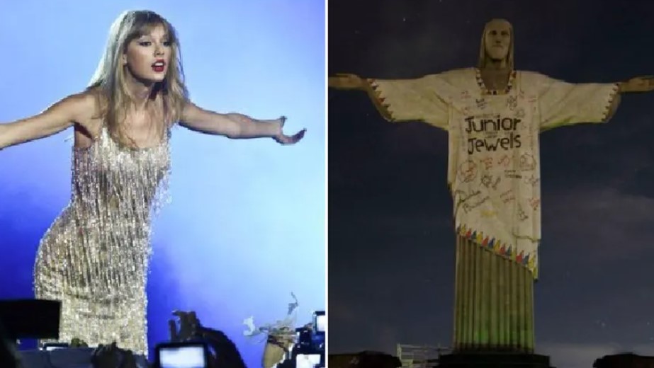 Taylor Swift e Cristo Redentor
