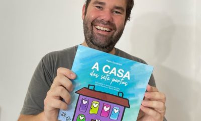 Ativista pela democratização da leitura, Pedro Gerolimich lança seu 1º livro infantil no Theatro Municipal do Rio (Foto: Divulgação)
