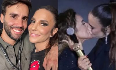 Marido de Ivete se pronuncia sobre beijo da cantora em Daniela Mercury: 'Teve um valor simbólico' (Foto: Reprodução/ Redes Sociais)