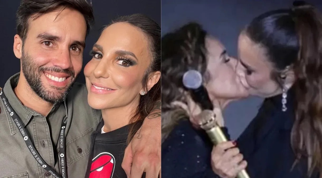 Marido de Ivete se pronuncia sobre beijo da cantora em Daniela Mercury: 'Teve um valor simbólico' (Foto: Reprodução/ Redes Sociais)
