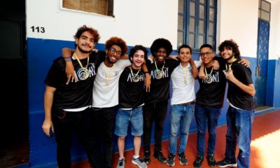 Alunos da Escola Técnica da Faetec, em Quintino, criam game com mitos e lendas do folclore brasileiro