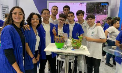 Alunos da Faetec, em Nova Iguaçu, criam irrigador automático para plantações