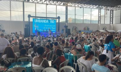 Dia da Umbanda é celebrado em Cascadura, na Zona Norte do Rio (Foto: Divulgação)