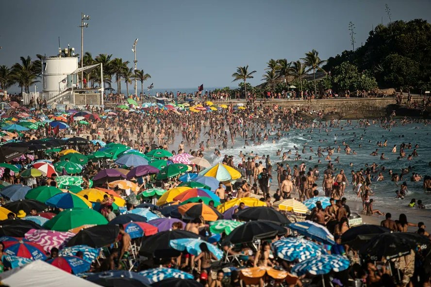 Feriado de Proclamação da República é de muito calor e praias lotadas no Rio (Foto: Divulgação)