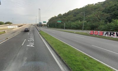 Jovem morre após carro capotar na Avenida Salvador Allende, na Zona Oeste do Rio (Foto: Reprodução/ Google Maps)