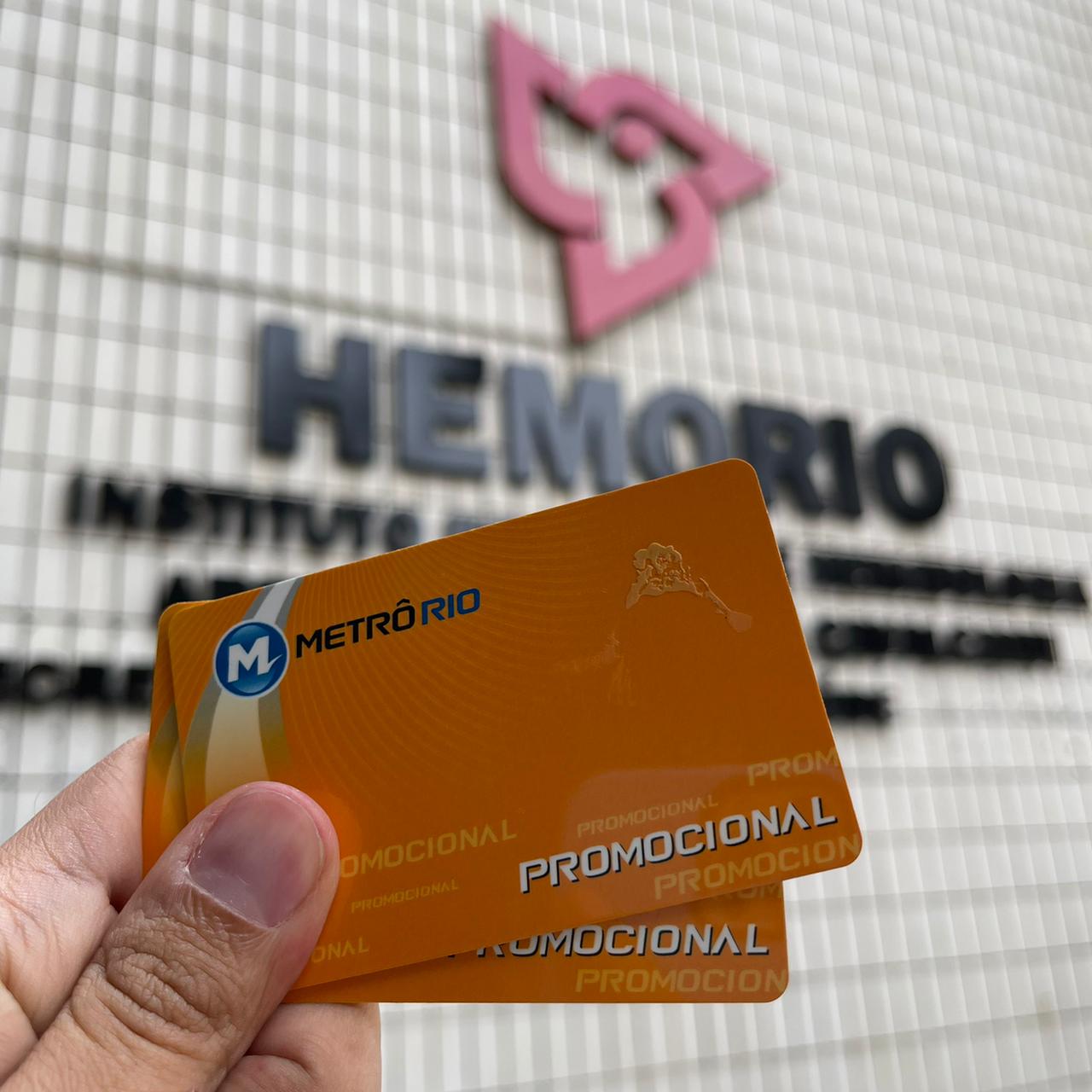 MetrôRio oferece 300 passagens para doadores de sangue do Hemorio  (Foto: Divulgação)