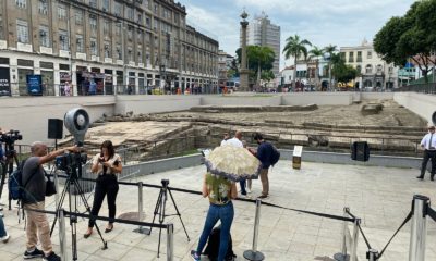 Cais do Valongo, no Centro do Rio