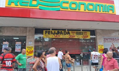 Reinauguração loja Rede Economia, em Caxias