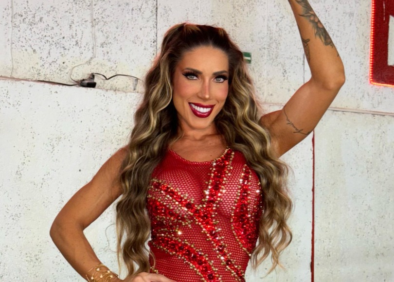 Tati Minerato dá show de samba no pé e empatia: 'Faço questão de receber todos de braços abertos' (Foto: Divulgação/ Palmer Assessoria de Comunicação)