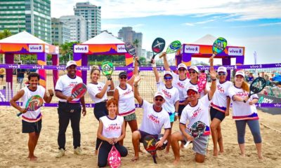 Beach Tennis, Ginástica e Yoga chegam gratuitamente na Praia de Icaraí (Foto: Ricardo Nunes/ Divulgação)