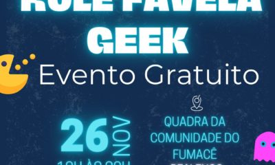 Rolé Favela Geek agita a Zona Oeste do Rio (Foto: Divulgação)