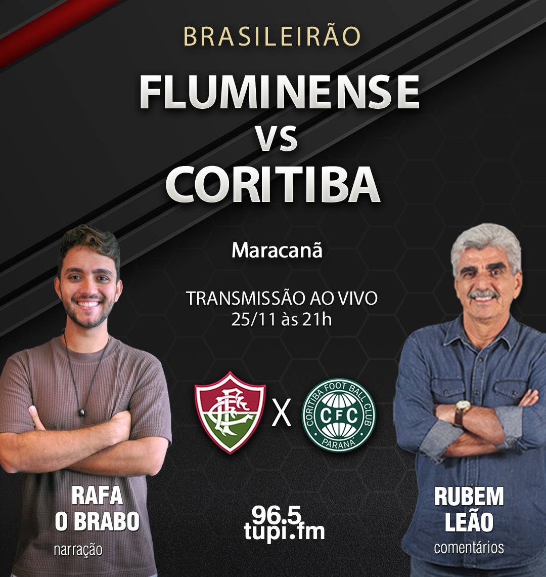 FLUMINENSE X CORITIBA AO VIVO - BRASILEIRÃO 2022 DIRETO DO MARACANÃ - 22ª  RODADA 