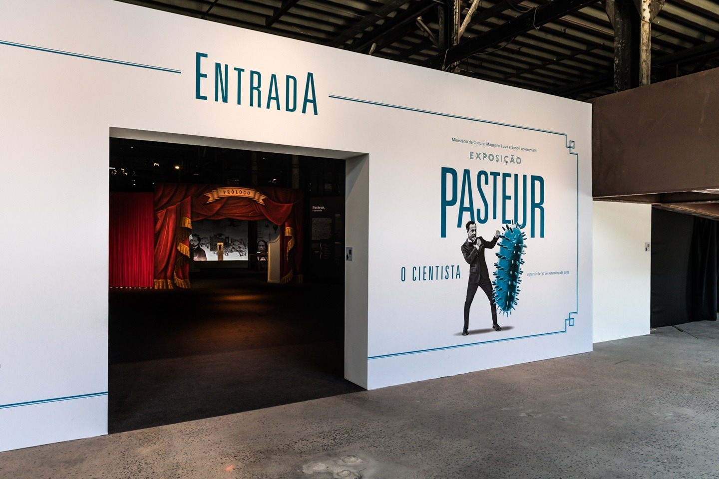 Fábrica de Espetáculos recebe a exposição 'Pasteur, O Cientista' (Foto: Divulgação)