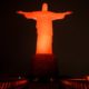 Cristo Redentor será iluminado na cor laranja em alusão à Campanha Nacional de Prevenção ao Câncer da Pele (Foto: Divulgação)