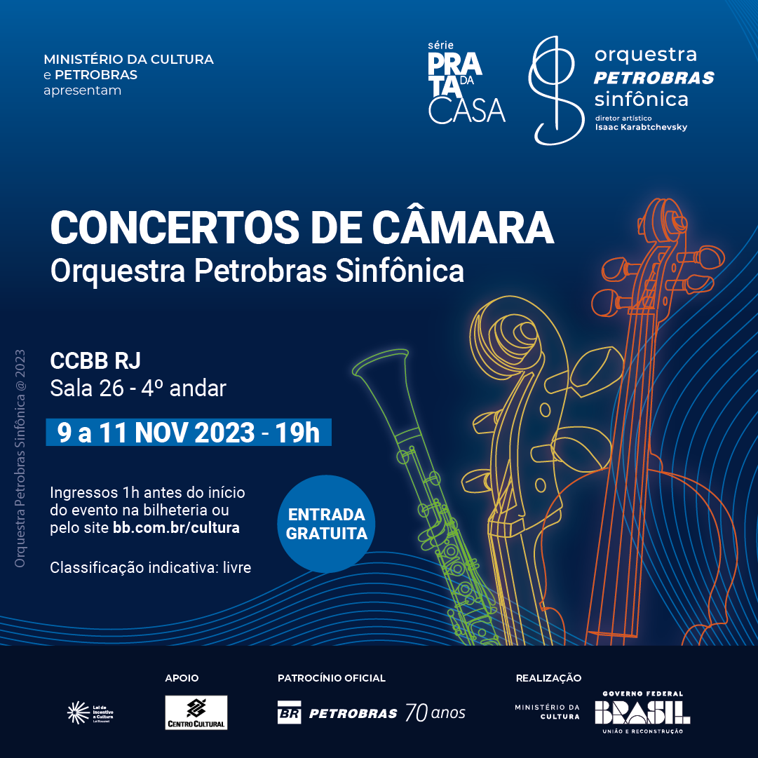 Orquestra Petrobras Sinfônica apresenta série de Concertos de Câmara gratuitos no CCBB Rio (Foto: Divulgação)