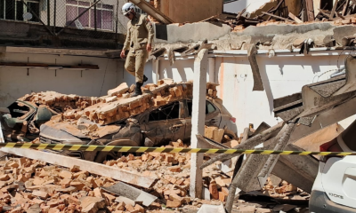 imóvel desaba na Tijuca