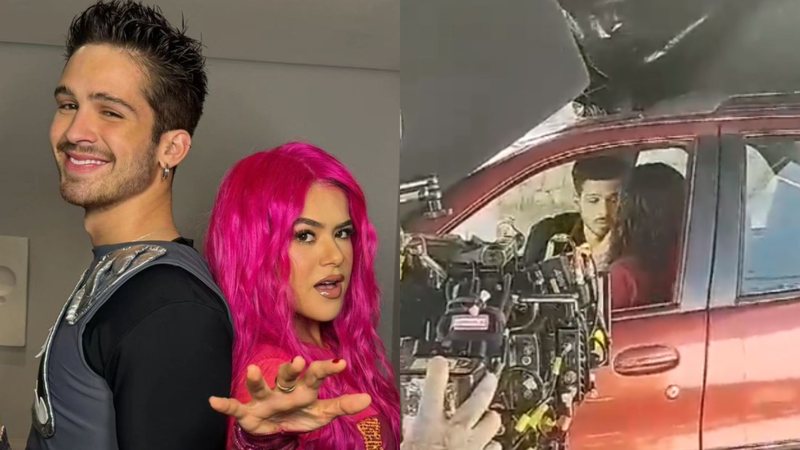 João Guilherme e Maisa Silva