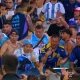 Briga no Maracanã entre Brasil e Argentina