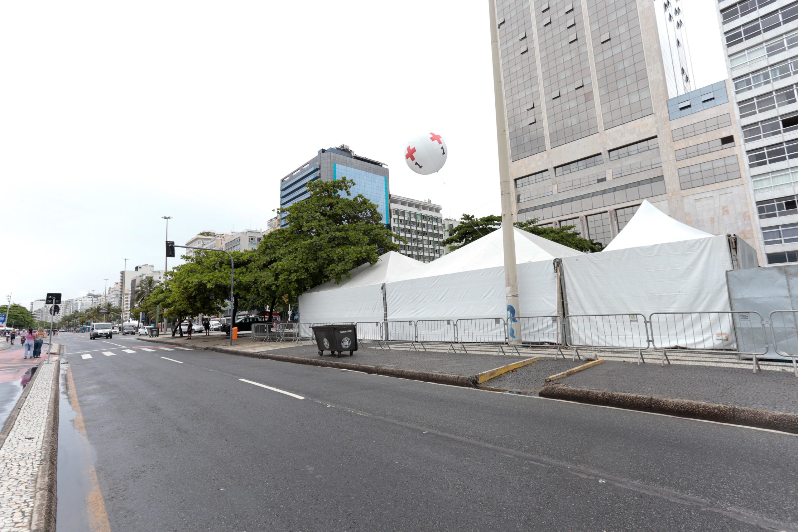 Réveillon de Copacabana terá estrutura com quatro postos médicos (Foto: Edu Kapps/Divulgação: SMS)