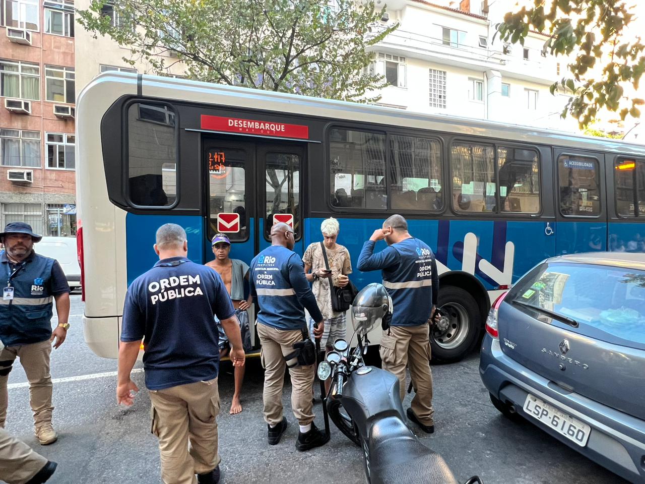 Fiscalização da Seop, no Rio