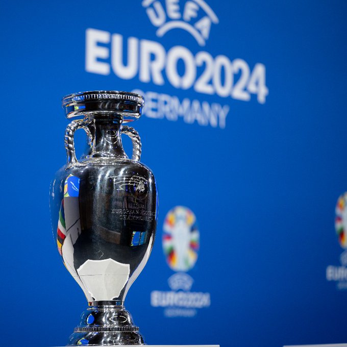 Uefa define chave da Eurocopa 2024 com grupo da morte para