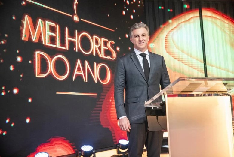 Luciano Huck nos Melhores do Ano da TV Globo