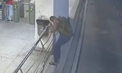 Homem é preso após tentar dar 'calote' e arrancar barra de ferro de estação do BRT na Zona Oeste