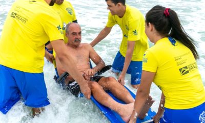 Praia Para Todos abre inscrições para voluntários no Rio (Foto: Divulgação)