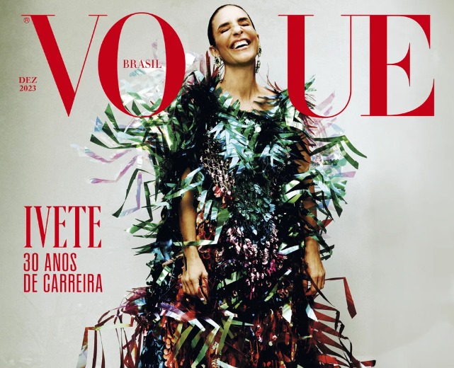 Ivete Sangalo arrasa ao estrelar capa da Vogue Brasil e dispara: 'Potente e muito dedicada' (Foto: Divulgação)