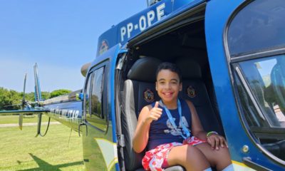PM realizara evento com direito a voo de helicóptero para crianças com deficiência (Foto: Divulgação)
