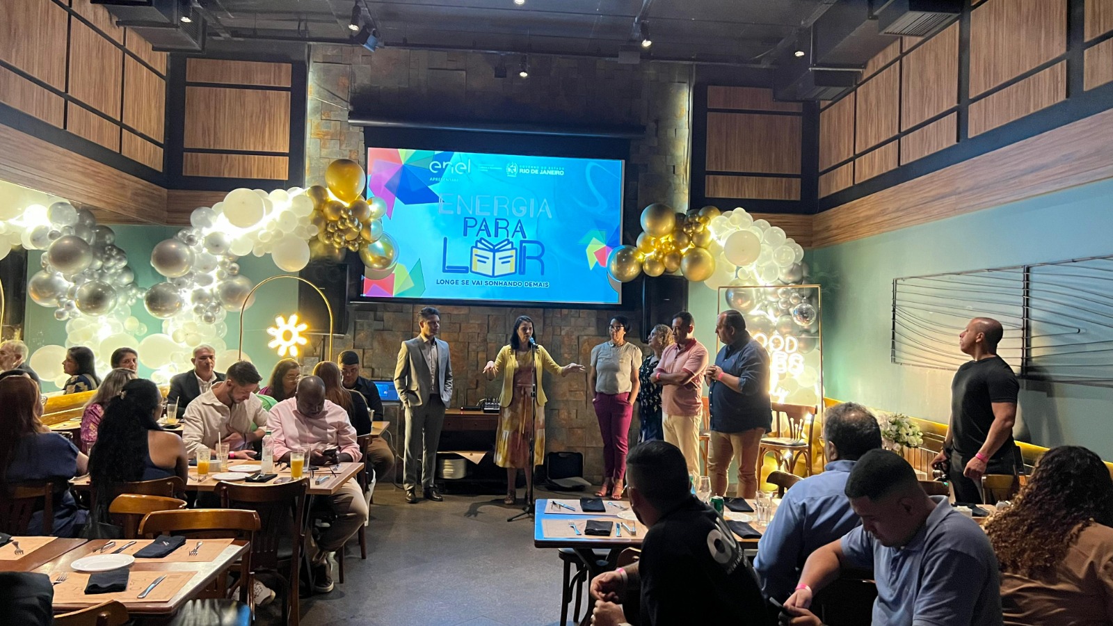 Festa de encerramento do Festival Literário 'Energia para Ler' celebra democratização da cultura no interior do Estado (Foto: Lucas Santos/ Divulgação)