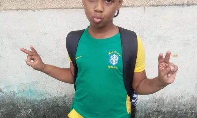 Oulatth Alyssah, de 8 anos de idade