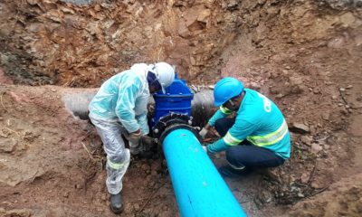 Obra vai melhorar o fornecimento de água para cerca de 150 mil moradores de Nova Iguaçu