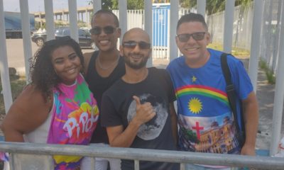 Fãs de Ivete Sangalo aguardam ansiosos show no Maracanã (Foto: Thalyson Martins/ Super Rádio Tupi)