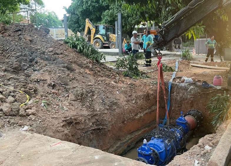 Novo sistema de bombeamento vai melhorar o fornecimento de água em Vigário Geral e Jardim América