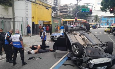 Trio é preso acusado de roubos em série no Grajaú, na Zona Norte do Rio (Foto: Divulgação)