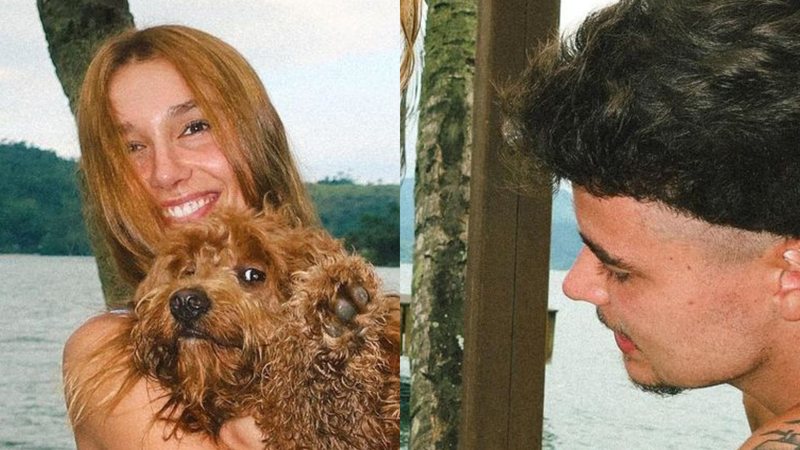 Sasha Meneghel e o marido, João Lucas